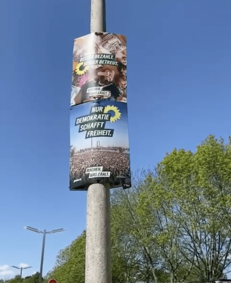 Endspurt im Kommunalwahlkampf der Lausitzer Bündnisgrünen: Unterstützung durch großzügige Spenden